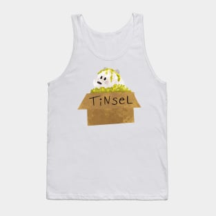 Bear in a Tinsel Box Tank Top